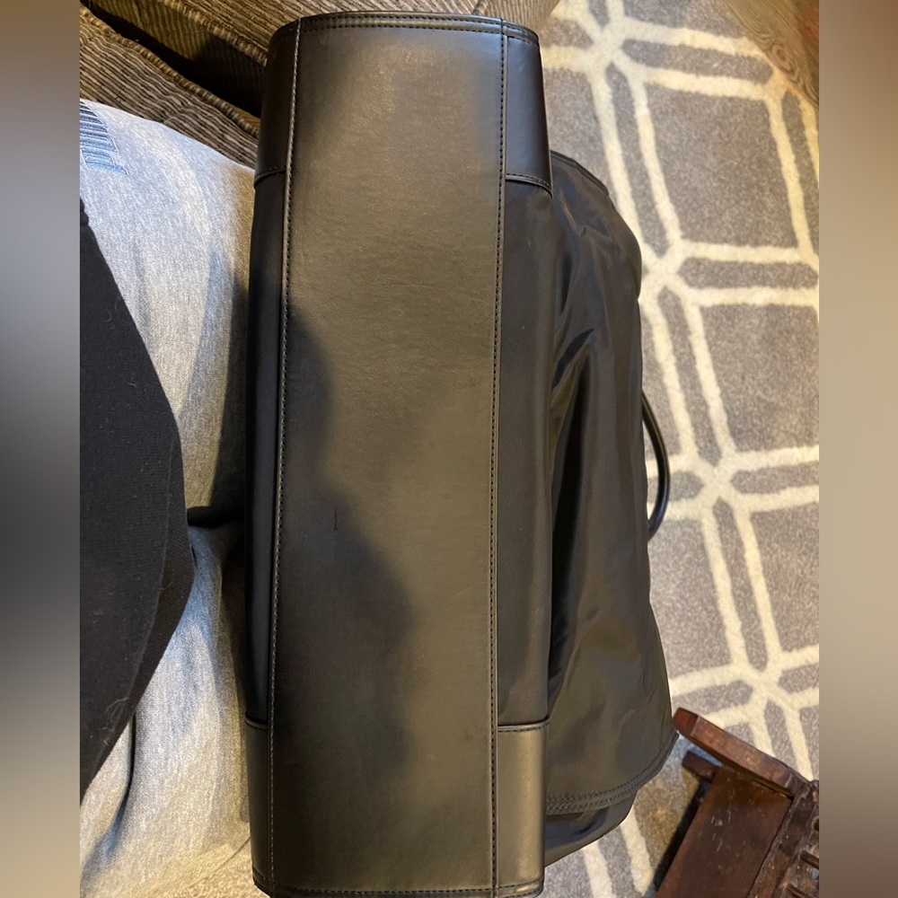 Black, Authentic Tory Burch Ella Tote - Picture 4 of 4